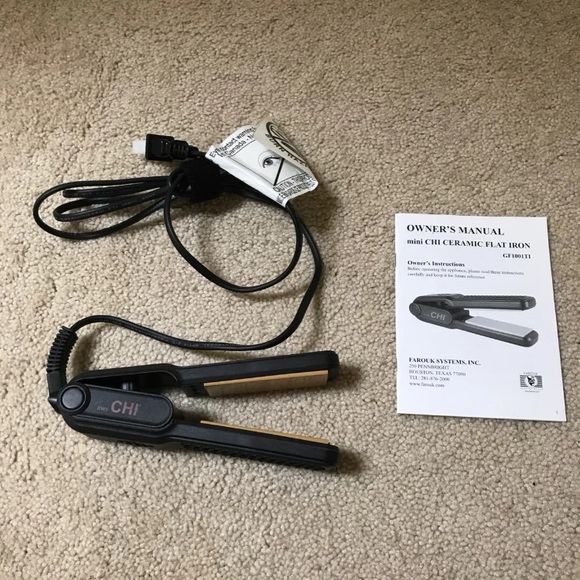 chi mini hair straightener